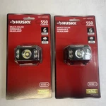 2X Husky Multi-color Dimmable Headlamp 1011 428 813 550 Lumens Batteries Inc.. Fixed Price $19.99.