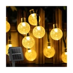 Solar String Lights Outdoor 60 Led 36FT Crystal Globe With 8 Lighting .... Fixed Price $25.59.