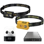 Ultimate Family Camping Headlamp Kit: 2X Nitecore NU25 360 Lumen Triple Output W. Fixed Price $174.90.