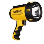 Bigsun E1 Rechargeable Spotlight, 200000 Lumens Led Flashlight With 50W Work. Fixed Price $48.19.