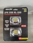 Headlamps Lumens COB-HL-200 2PK Mega-light Weather Proof. Fixed Price $14.95.