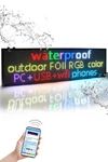 Commercial P7 Programmable Led Sign 40X11 Inch High-brightness Outdoor Open.... Fixed Price $232.25.
