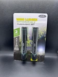 Police Security 1000 Lumen 3 Mode Slide Focus Rechargeable Flashlight Set Of 2. Fixed Price $29.99.
