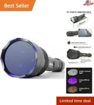 Professional Grade Long-range 365NM Uv Flashlight Optimal For Detection. Fixed Price $110.64.