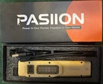 Pasiion Led Usb Rechargeable Work Light W/ Display & Clip, Tan 1500 Lumen. Fixed Price $29.00.
