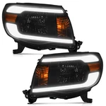 Weelmoto For Drl 2005-2011 Tacoma Headlights Assembly Compatible With 20.... Fixed Price $235.82.
