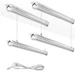 Skymoatled 4PACK 8FT Shop Garage LIGHTS,100W 6000K 15000LM White Li.... Fixed Price $160.33.