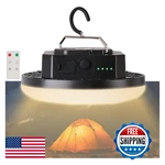 Camping Lantern 10500MAH Rechargeable Battery, 32W Ultra Bright Led Hanging Ligh. Fixed Price $65.34.