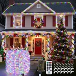 Omika Connectable 66FT 800LED Rope Lights For Outside, Multicolor Li.... Fixed Price $41.91.