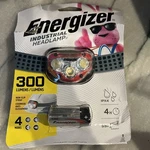 Energizer Industrial Red Headlamp 300 Lumens Strap & Batteries - New. Fixed Price $11.95.