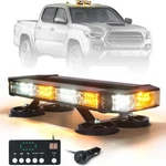 Lumenix 72 Led Rooftop Emergency Strobe Light Bar W/control Panel White Amber. Fixed Price $112.10.