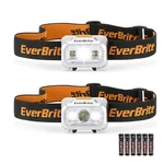 Everbrite Led Headlamp, 4 Lighting Modes, Pivoting With Adjustable Headb.... Fixed Price $19.78.