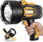 Lbe Rechargeable Spotlight, Super Bright 9000 Lumens Led Flashlight Handheld.... Fixed Price $57.31.