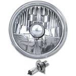 Octane Lighting 5-3/4" Crystal Clear Halogen Headlight Diamond Headlamp 12V 6.... Fixed Price $64.85.