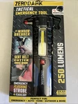 Zerodark Tactical Emergency Tool Flashlight, Seatbelt Cutter And Window Breaker. Fixed Price $18.00.