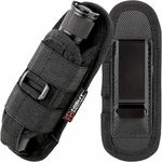 TH2 Tactical Flashlight Holster Metal Belt Clip For Duty Pouch Stretchab.... Fixed Price $17.33.