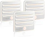 Everbrite 3 Pack Motion Sensor Night Lights Led Soft Warm W/9 Aa Batteries. Fixed Price $27.99.
