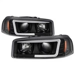 Spyder Auto 5084521 Black Bar Projector Headlights For Gmc Sierra/yukon. Fixed Price $337.86.