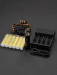 Fenix HM61R V2.0 Led Headlamp Bundle Charger 6X 5000MAH 18650 Batteries & Strap. Fixed Price $74.99.