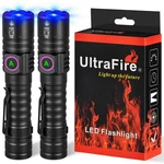 Ultrafire Powerful 365NM Uv Flashlight Rechargeable Led Blacklight, Multi-f.... Fixed Price $40.82.