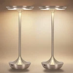 2 Pack Led Rechargeable Cordless Lamps,portable Outdoor 6000 Mah Batter.... Fixed Price $93.96.