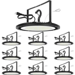 10PACK 200W Led High Bay Light Super Bright 28000 Lm With Us Plug 5FT Cable 1.... Fixed Price $350.38.