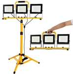 225W 22500 Lumen Work Lights With Stand, Three Head Led Individu. Fixed Price $49.99.