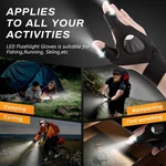 Led Flashlight Gloves Christmas Gifts For Men Who Fish, Hunt, Camp & Tech. Fixed Price $40.45.
