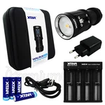 Xtar Walrus D08 Diving Flashlight Led 2000 Lumens Photo Torch MC4 Charger Kit. Fixed Price $273.85.