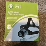 Lighting Ever Multi-setting Led Bright Headlamp Low-high + Red Flashing Nib. Fixed Price $5.00.