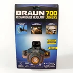 New! Braun 700 Lumen Adjustable Rechargeable Led Headlamp W/charging Cable 59298. Fixed Price $24.00.