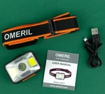 Omeril LD073 Lightweight Waterproof Led Rechargeable Headlamp- New. Fixed Price $15.99.