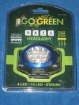 Gogreen GG-113-10HLBL 50 Lumen Headlamp Headlight Led, Blue, New!. Fixed Price $8.99.
