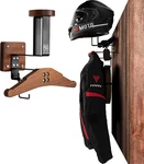 Onetigris Motorcycle Helmet Holder Wall Mount, Tactical Gear With Helm.... Fixed Price $55.92.