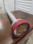 Vintage Radio Shack 5 Cell Flashlight Cat 68-1022 Red Gray Tandy Tested Works. Fixed Price $19.99.