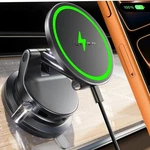 Lisen 15W Magsafe Car Mount Suctionpro Wireless Charger,. Fixed Price $44.27.