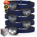 Eveready Led Headlamps PRO200 IPX4 Water Navy Blue (5-PACK). Fixed Price $42.98.