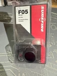 Surefire F05 Slip On Filter 1 Inch Flashlight Bezel Red Series. Fixed Price $24.99.