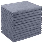 Aidea Microfiber Cleaning Cloth Pack, Towels 12INX16IN, Grey. Fixed Price $9.43.