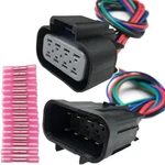 Lizapus Male And Femail 8 Pin Headlights Connector Harness Wire Grey. Fixed Price $35.57.