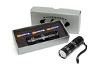 New Whitewoods 9 Led 3.5" Aluminium Sport Camping Flashlight W/ Batteries Black. Fixed Price $8.99.