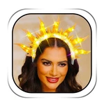 Light Up Sun Headband, Led Flame Glowing Fire Headpiece,glittering .... Fixed Price $25.60.