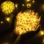 Chzk 50PCS Balloon Lights Mini Led Round Long Small, Warm White. Fixed Price $14.76.