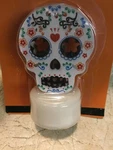New Led Metal Skull Lamp Light Day Of The Dead Batterie Included Buy Save Money. Fixed Price $9.99.
