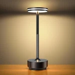 Hapfish Rechargeable Cordless Table Lamps, 5000MAH Battery Operated Lamp, 3 C.... Fixed Price $54.00.