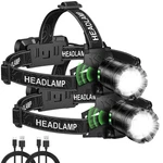 Kmivo Rechargeable 99,000LM Super Bright, 2PACK Led With 3 Mo. Fixed Price $76.74.