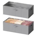 2 Pack 10" High Storage Containers, Large Organize.... Fixed Price $57.51.