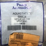 New Grundfos Aquastat Kit 595656 1/2" Clip 105-115F Up/lp Misc 1409. Fixed Price $32.93.