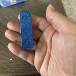 Countycomm Maratac Electric Blue Match Slide Box Topo Aluminum Construction New. Fixed Price $35.00.
