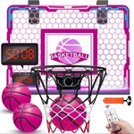 Vatos Mini Basketball Hoop W/ Led Lights & Scoreboard Indoor Toy Age 3+. Fixed Price $79.33.